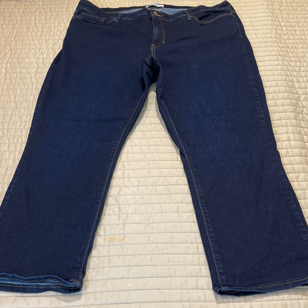 Denizen from Levi's High Rise Jeans - Dark Blue WOMENS SIZE 18-34W